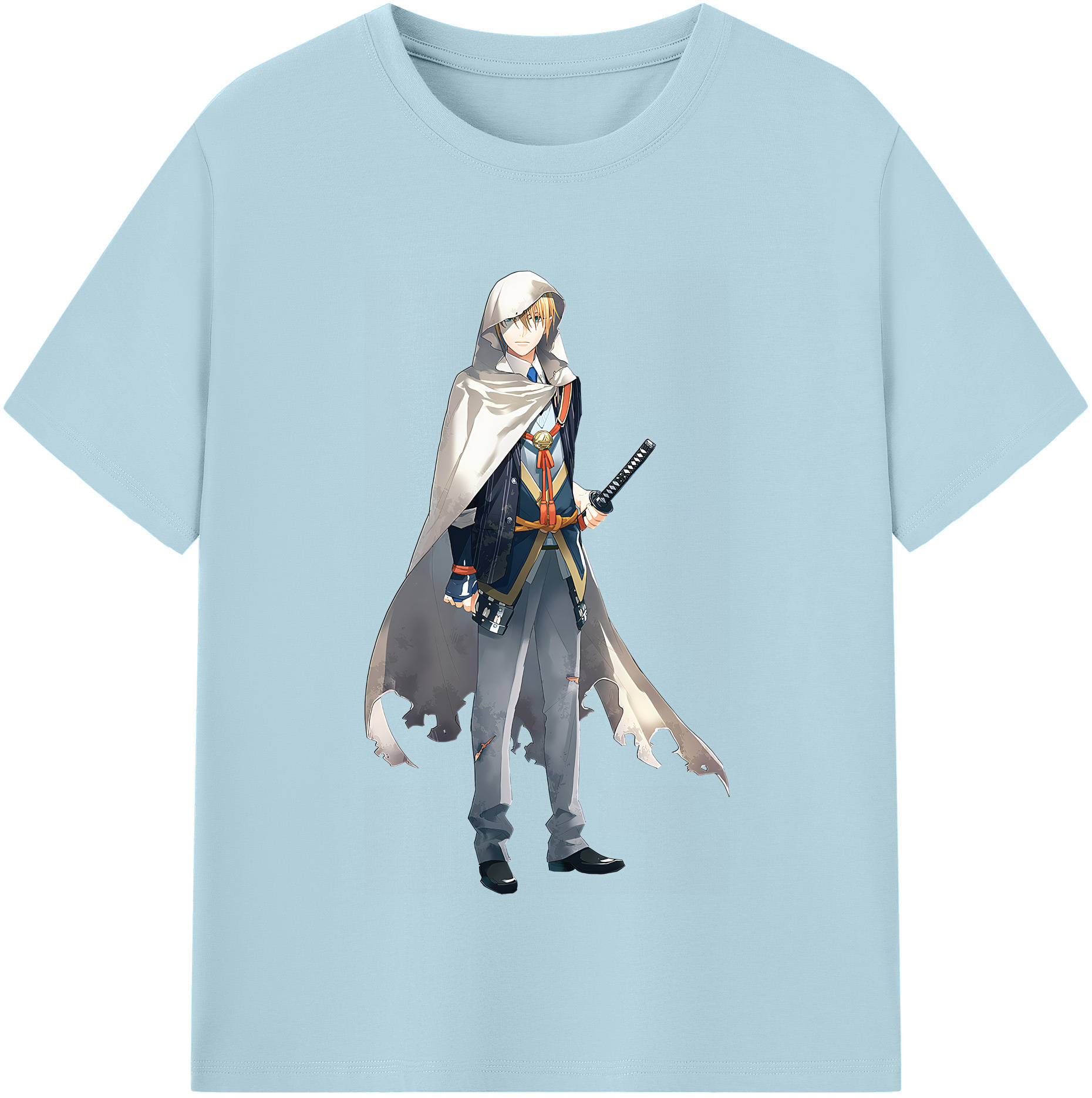 （画像用） 刀剣乱舞 Touken Ranbu 綿100％半袖Tシャツ（フロントプリント）